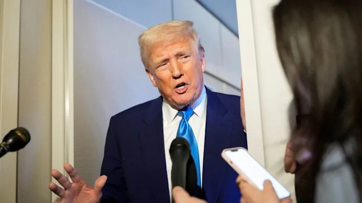 Trump, asked about markets, says sometimes you have to ‘take medicine’