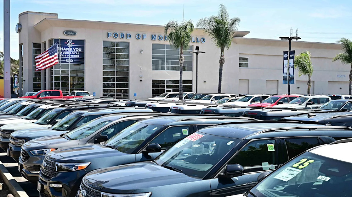 Domestic Auto Stocks Sink as Trump Tariffs Take Effect