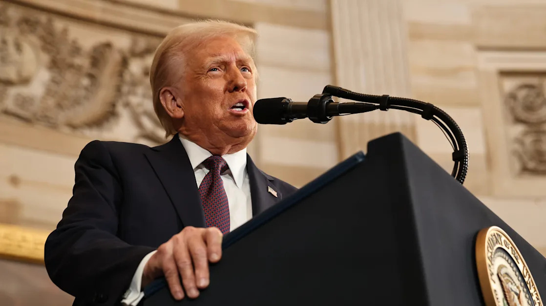 Here’s how far stocks could fall on tariff fears before Trump changes course