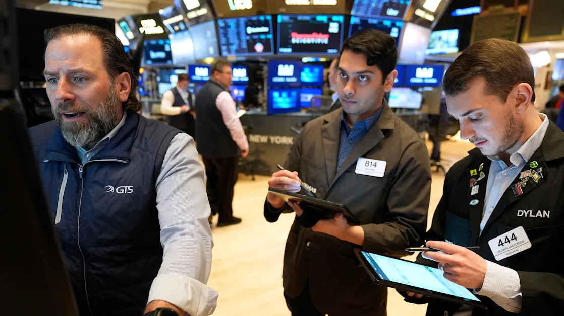 Stock market today: Dow, S&P 500, Nasdaq waver in volatile trading as China strikes back on Trump’s tariffs