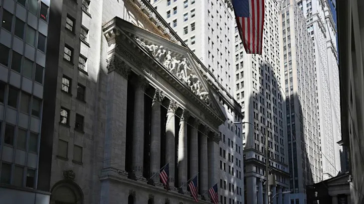 Dow slides and S&P 500 closes in correction as Trump’s trade war escalates