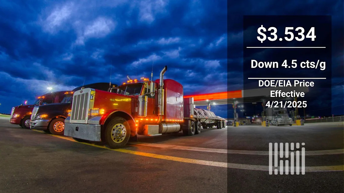 Benchmark diesel price down a second straight week on slide in futures