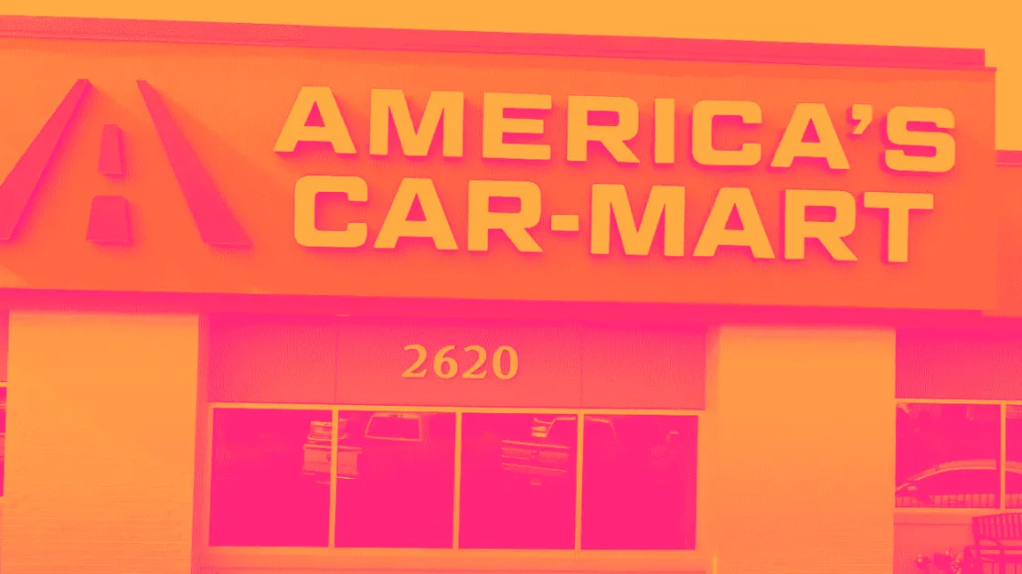 Why America’s Car-Mart (CRMT) Stock Is Trading Up Today