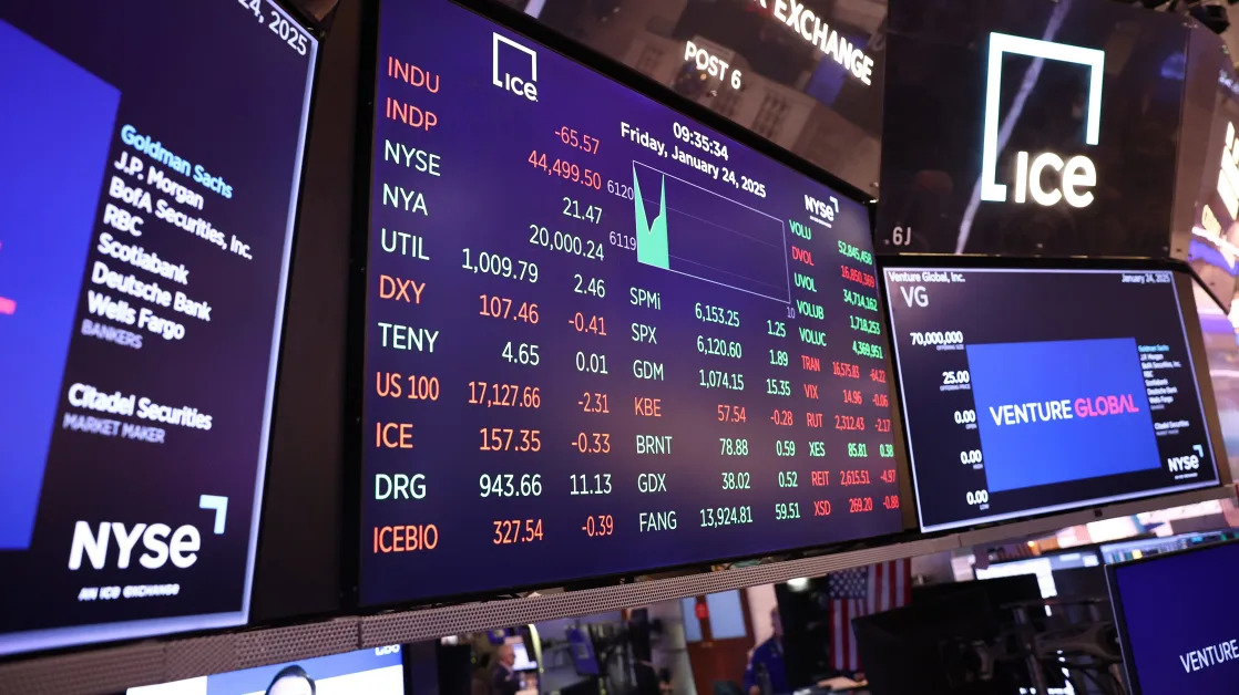 China’s DeepSeek AI sows doubts about US tech edge. Nasdaq, S&P 500 slide but Dow edges up