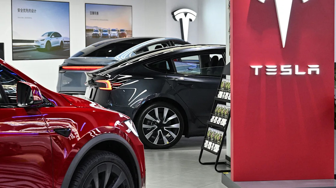 Stock of the Day: Tesla drops as China-made EV sales plunge 49%