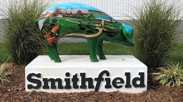 Smithfield Foods says tariffs make China unviable market for its US pork