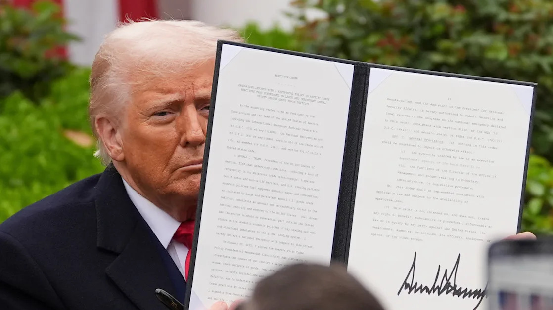 Nvidia, TSMC, chip stocks fall after Trump announces sweeping reciprocal tariffs