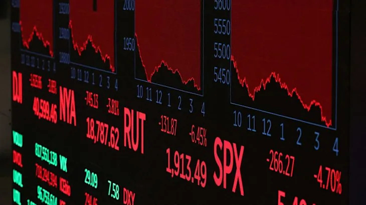 Market warning lights flash amber after Trump tariff shock