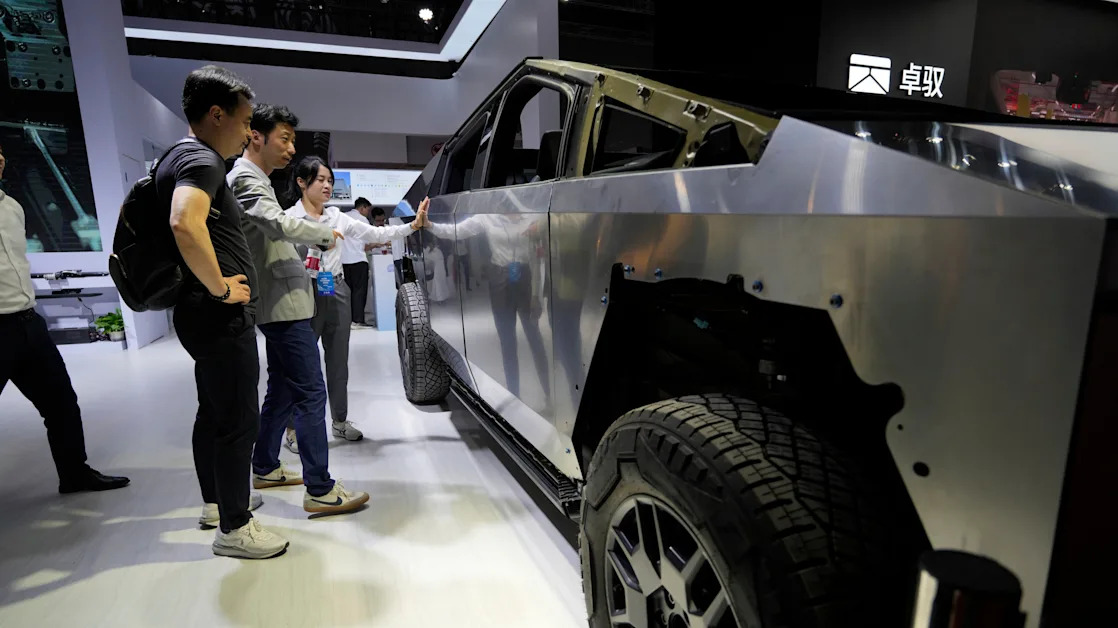 Automakers focus on the global market, chide the US over tariffs at Shanghai’s auto show