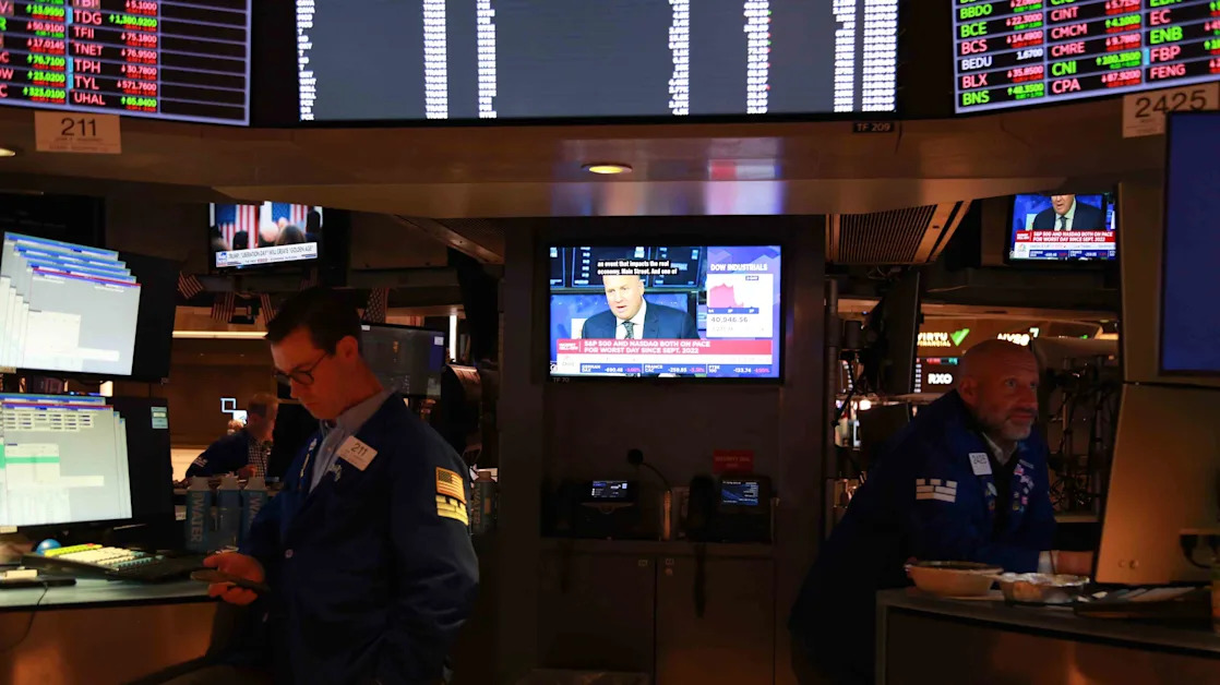 Global Stocks in Turmoil, Bond Yields Soar as Trump Tariffs Go Into Effect