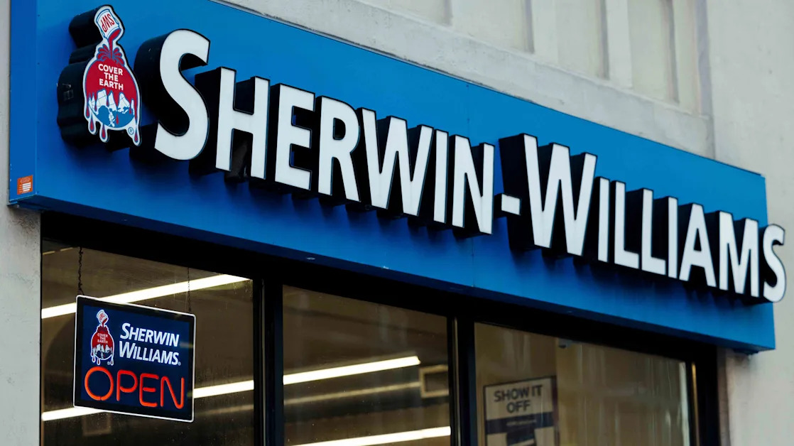 Sherwin-Williams Stock Rises as Firm Benefits From Higher Prices, Lower Costs