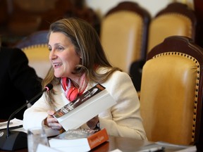 Freeland Grapples with Spending Demands Amid Economic Concerns