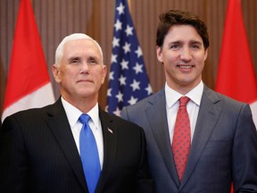 Mike Pence is seeking congressional approval for the new United States-Mexico-Canada Agreement (USMCA) trade deal.